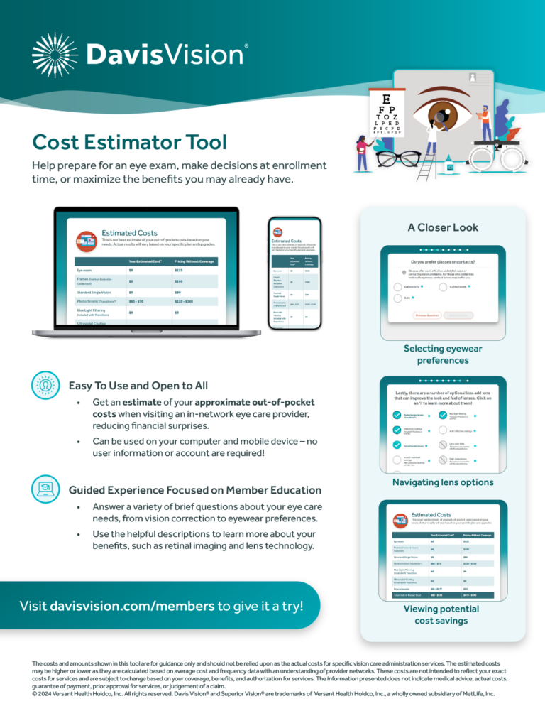 Low-resolution preview of the Estimator Tool flyer